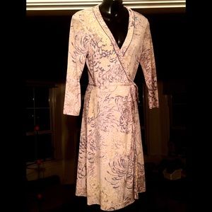 Gorgeous BCBG pastel wrap dress